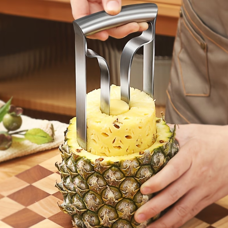 Kitchen Gadgets Peeler - Éplucheur, dénoyauteur et trancheur d'ananas en