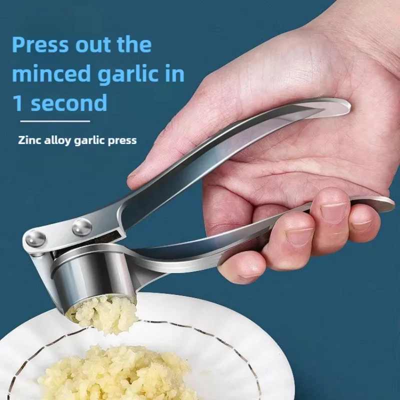 Kitchen Gadgets You Must Have - Presse-ail manuel en acier inoxydable, Gadget