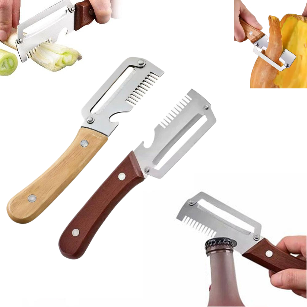 Kitchen Gadgets Peeler - Éplucheur de cuisine en acier inoxydable