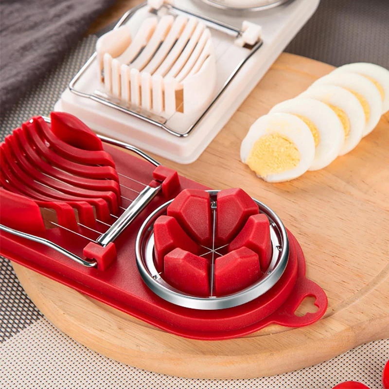 Kitchen Gadgets Wirecutter - Trancheuse à œufs 2 en 1,