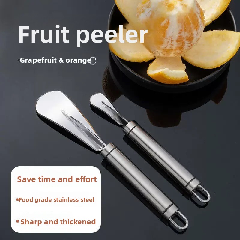 Kitchen Gadgets Peeler - Éplucheur de citron Orange en acier