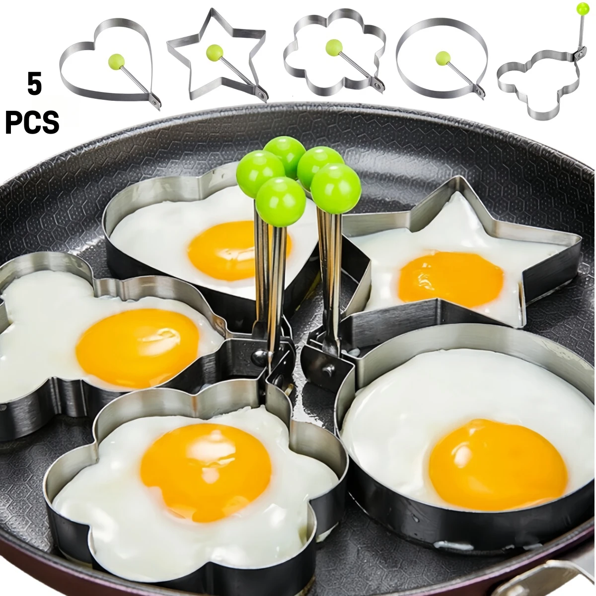 Kitchen Gadgets You Must Have - Moule à œufs frits en forme