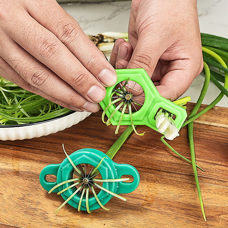 Kitchen Gadgets Wirecutter - 1PC Coupe-oignon vert, trancheuse à oignon