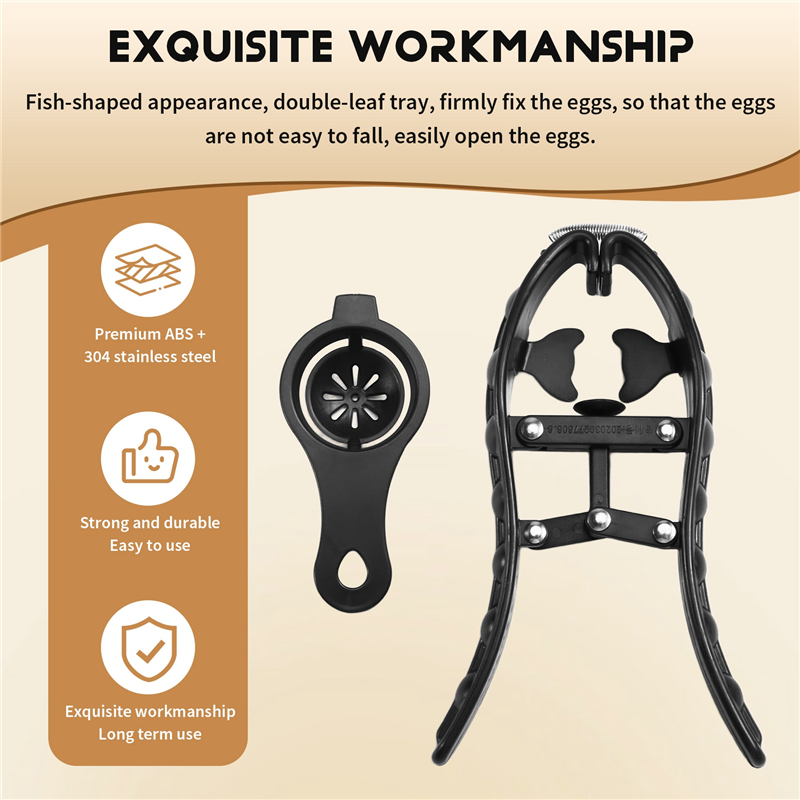 Ensemble ouvre-œufs et coupe-c - Kitchen Gadgets You Must Have avis et prix