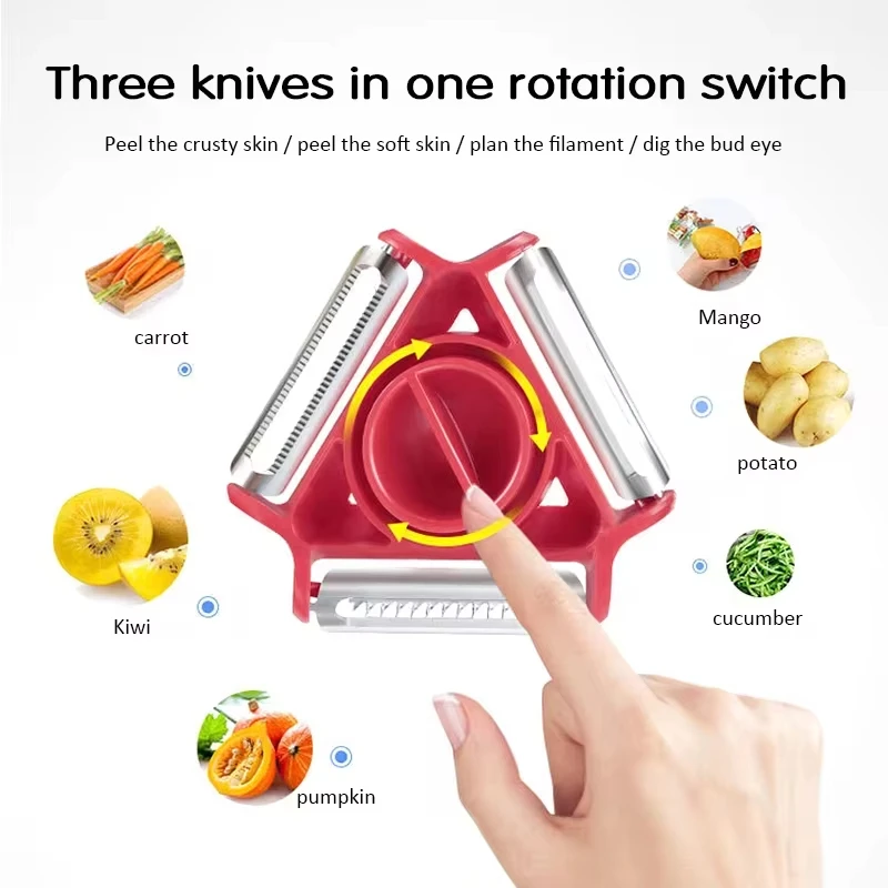 1PC Trio d'ustensiles de cuisi - Kitchen Gadgets Peeler avis et prix