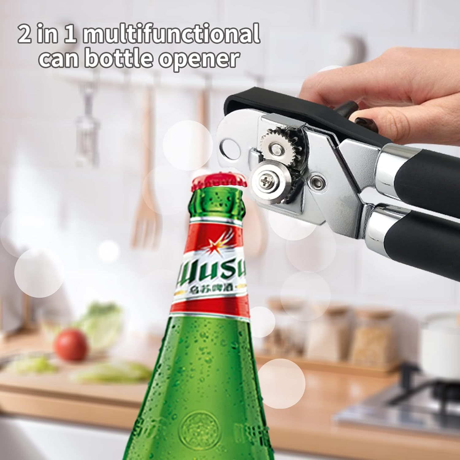 Ouvre-boîte manuel portatif en - Kitchen Gadgets Made In Usa avis et prix