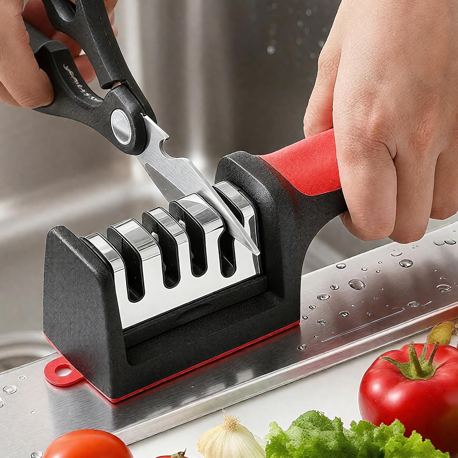 Lot de 1 aiguiseur de couteaux - Knife Sharpener avis et prix